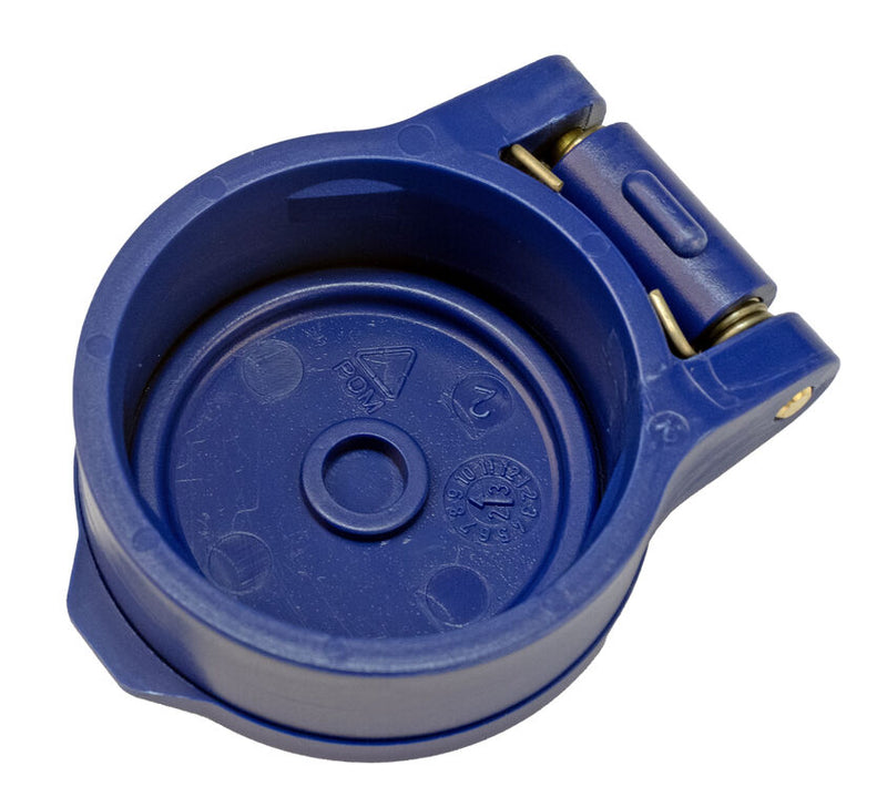 Tappo di protezione automatico blu per innesto femmina M1/2". Confezione da 7pz (2)
