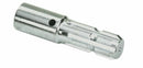 Riduzione per presa di forza con profilo interno 16x20x4mm con 6 scanalature e lunghezza 120mm