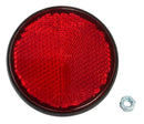 Catarinfrangente con vite M5 rosso Ø 80mm confezione da 20 pezzi