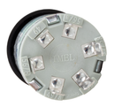 Commutatore luci 12V 4 posizioni con avvisatore acustico dima 22,5mm