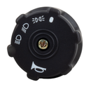 Commutatore luci 12V 4 posizioni con avvisatore acustico dima 22,5mm