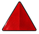 Catarifrangente triangolare rosso con viti M6x16mm confezione da 10 pezzi