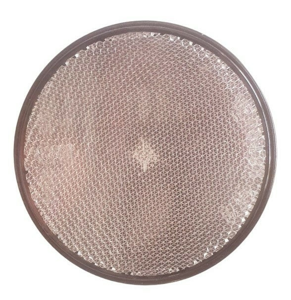 Catarifrangente con vite M5 bianco Ø 80mm confezione da 10 pezzi