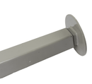 Servotimone con manovella laterale 60x565mm portata 800kg