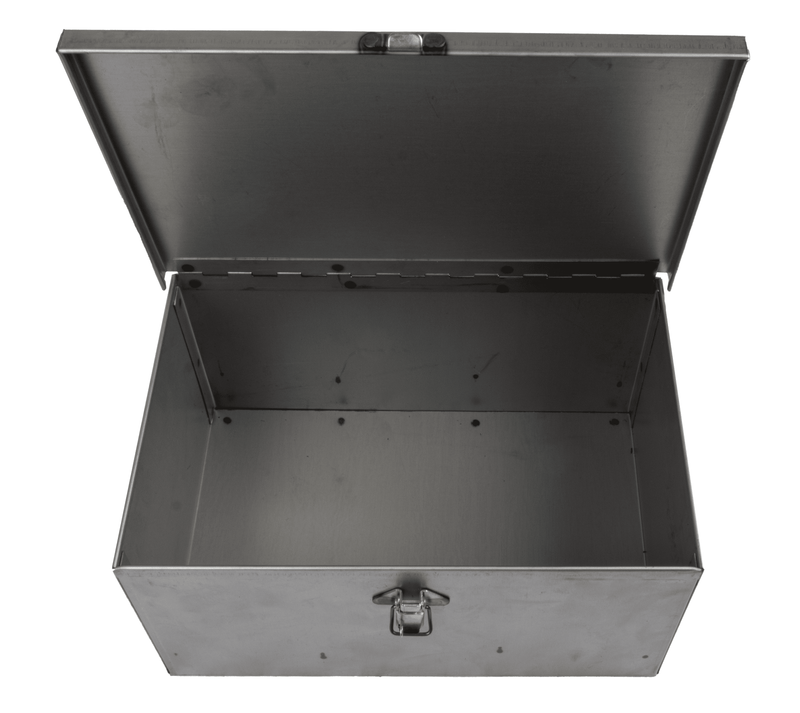 Cassetta porta attrezzi in lamiera 300x200x150mm