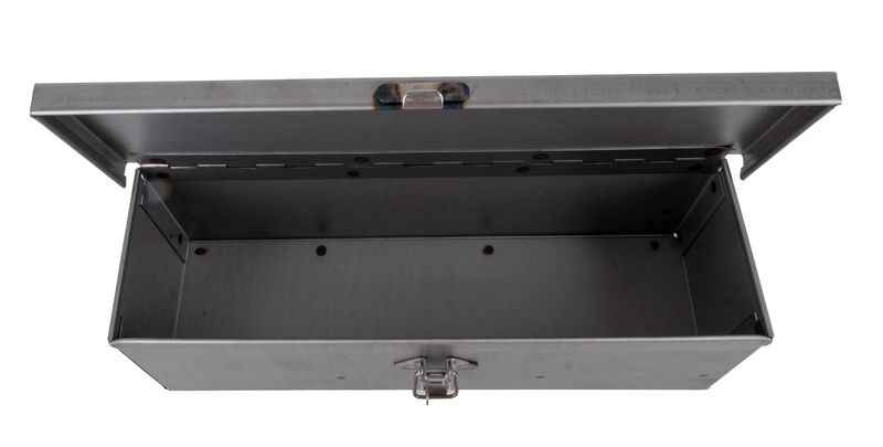 Cassetta porta attrezzi in lamiera 300x90x95mm