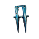 Dente doppio semifitto adattabile BCS 590.27624 confezione da 5 pezzi