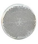 Catarifrangente adesivo bianco Ø 60mm confezione da 10 pezzi