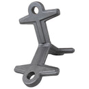 Tridente per erpice larghezza 128mm confezione da 5 pezzi