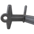 Tridente per erpice larghezza 128mm confezione da 5 pezzi