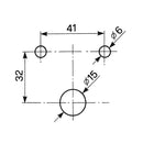 Fanale posteriore alogeno destro 160x67mm 4 funzioni luminose