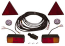 Kit fanali 12 V con cavo 5 poli