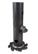 Verricello destro per rimorchi ø 42mm