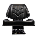 Sedile 3 in sky nero con sospensione meccanica