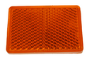 Catarifrangente adesivo arancione 57x39mm confezione da 10 pezzi