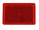 Catarifrangente adesivo rosso 57x39mm confezione da 10 pezzi