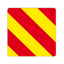 Pannello retroriflettente segnalatore attrezzature agricole 423x423mm