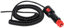 Cavo spiralato con spina agricola on/off 3,5m