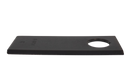 Coltello trinciapaglia con foro Ø 18mm lunghezza 173mm larghezza 50mm