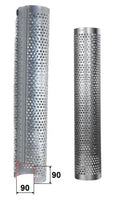 Griglia antiscottatura Ø 130 mm x h 830 mm + Ø 78 mm x h 443 mm