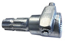 Riduzione per presa di forza con pulsante e proifilo esteno 1"3/8 con 6 scanalature profilo interno 1"3/8 Z21 e lunghezza 150mm