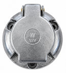 Presa 7 poli 12v in alluminio