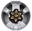 Presa 7 poli 12v in alluminio