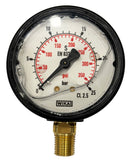 Manometro alla glicerica Ø 63 mm con scala 0-25 e attacco M1/4"