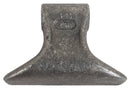 Mazza trincia larghezza 180mm lunghezza 100mm attacco 70mm e foro Ø 17mm adattabile a originale Ferri