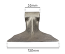 Mazza trincia larghezza 150mm lunghezza 100mm attacco 55mm e foro Ø 20,5mm