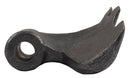 Mazza trincia dentata 155x85mm attacco 70mm e foro 16,5mm