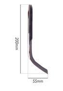 Coltello Trincia a Y 55x200mm Foro Ø 25,5mm confezione da 10 pezzi