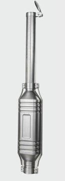 Silenziatore lungo adattabile a vari trattori Same