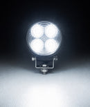 Faro da lavoro 4 LED rotondo ad ampio raggio 12W IP67