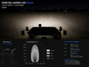 Faro da lavoro 4 LED rotondo ad ampio raggio 12W IP67