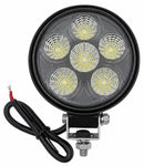 Faro da lavoro 6 LED rotondo ad ampio raggio 18W IP67