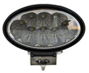 Faro da lavoro ovale 8 LED 24W 12-28V
