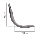 Zappa DX Breviglieri, Howard 80x7 Foro 13 confezione da 10 pezzi