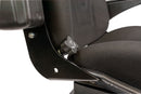 Sedile Top in tessuto nero completo di sospensione meccanica e guide
