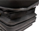 Sedile Top in tessuto nero completo di sospensione meccanica e guide