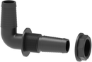 Raccordo passaparete 90° Arag con ghiera diametro 32mm G 1/2" confezione da 10 pezzi