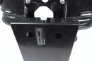 Sedile avvolgente con molleggio in sky nero larghezza 590mm