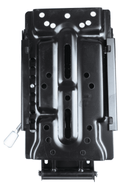 Sedile avvolgente con molleggio in sky nero larghezza 590mm