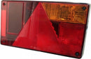 Fanale posteriore alogeno sinistro 5 funzioni 235x135mm confezione da 2 pezzi