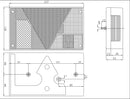 Fanale posteriore alogeno destro 6 funzioni 235x135mm