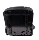 Sedile MUL020MA in sky nero con sospensione meccanica microswitch e cintura