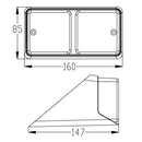 Fanale Posteriore Dx Trattore Fiat 5172685 confezione da 2 pezzi