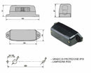 Fanale targa compatibile con trattore fiat 5117942
