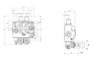 Distributore Walvoil SD5 2 Leve Doppio Effetto 40L
