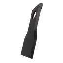 Coltello Sx Piegato 112x48x4mm Krone 1398880 confezione da 10 pezzi